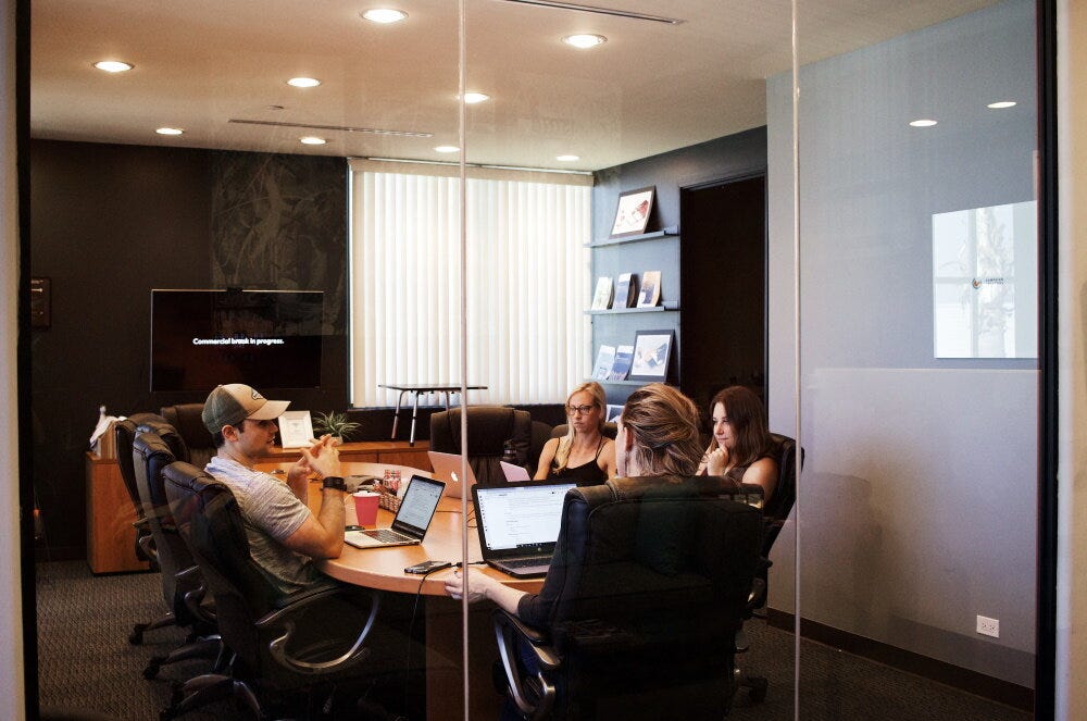 Business team meeting (Credit: Campaign Creators / Unsplash)