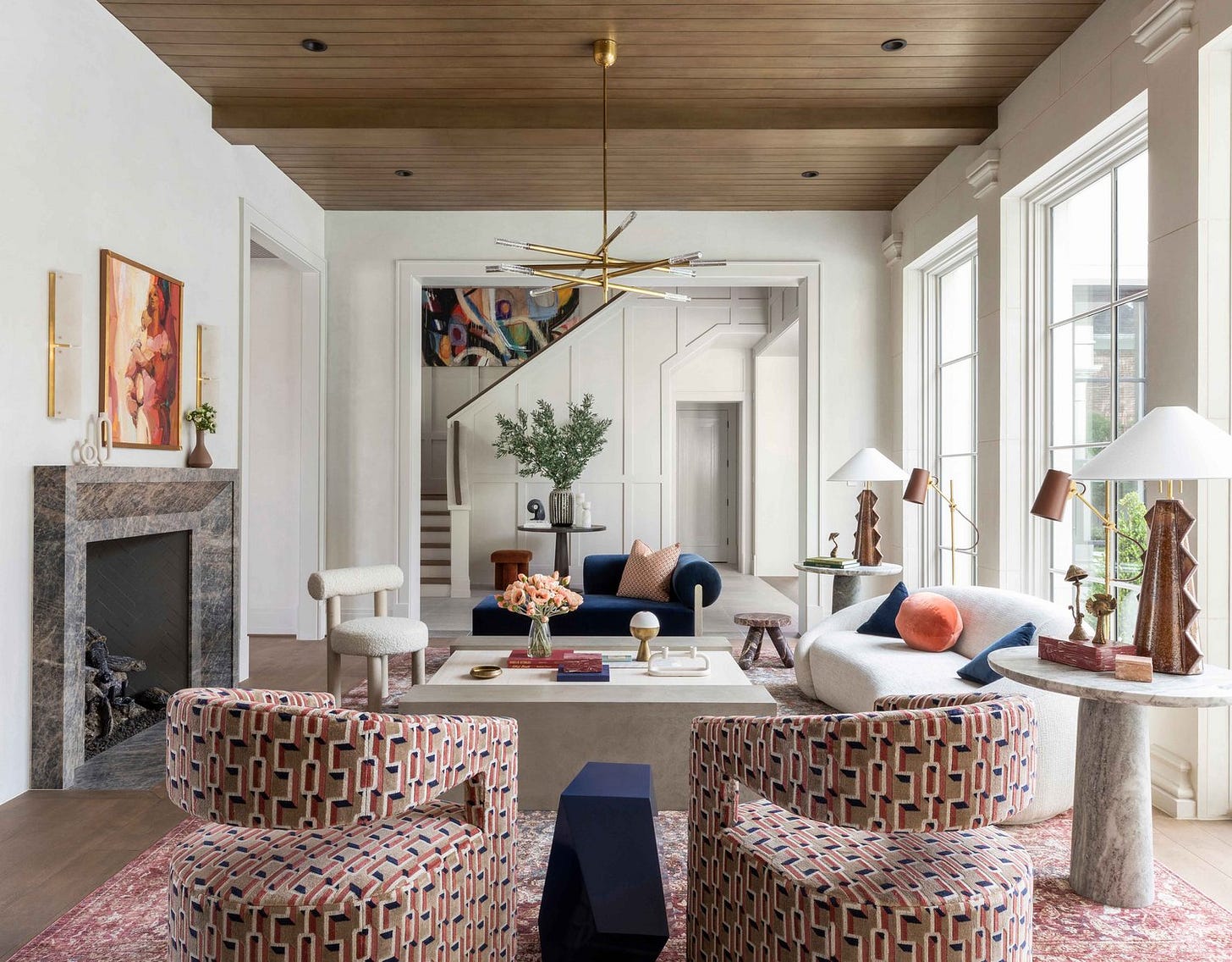Interior design by Benjamin Johnston featured by The Polished Frame, showcasing curated entryways, sophisticated studies, and timeless modern style