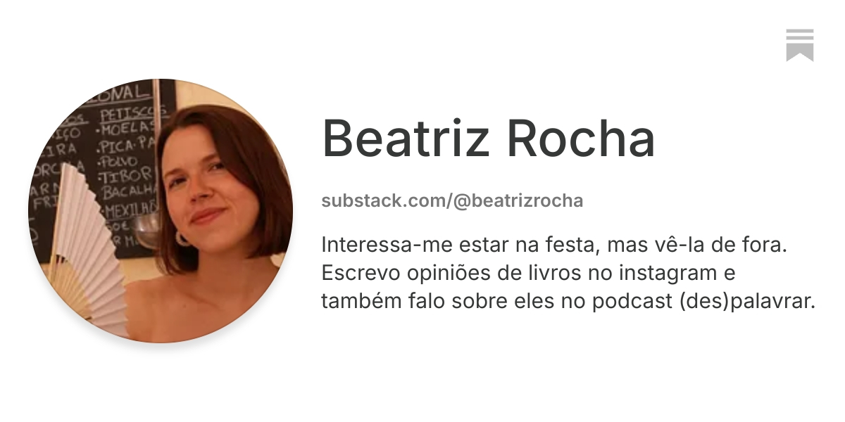 Beatriz Rocha | Substack