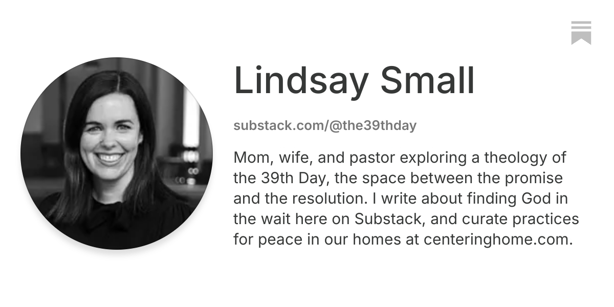 Lindsay Small | Substack