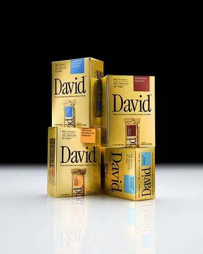 David Protein Gold Bars