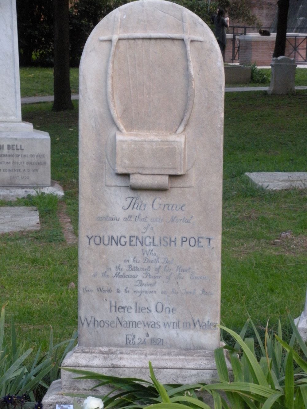 John Keats Grave