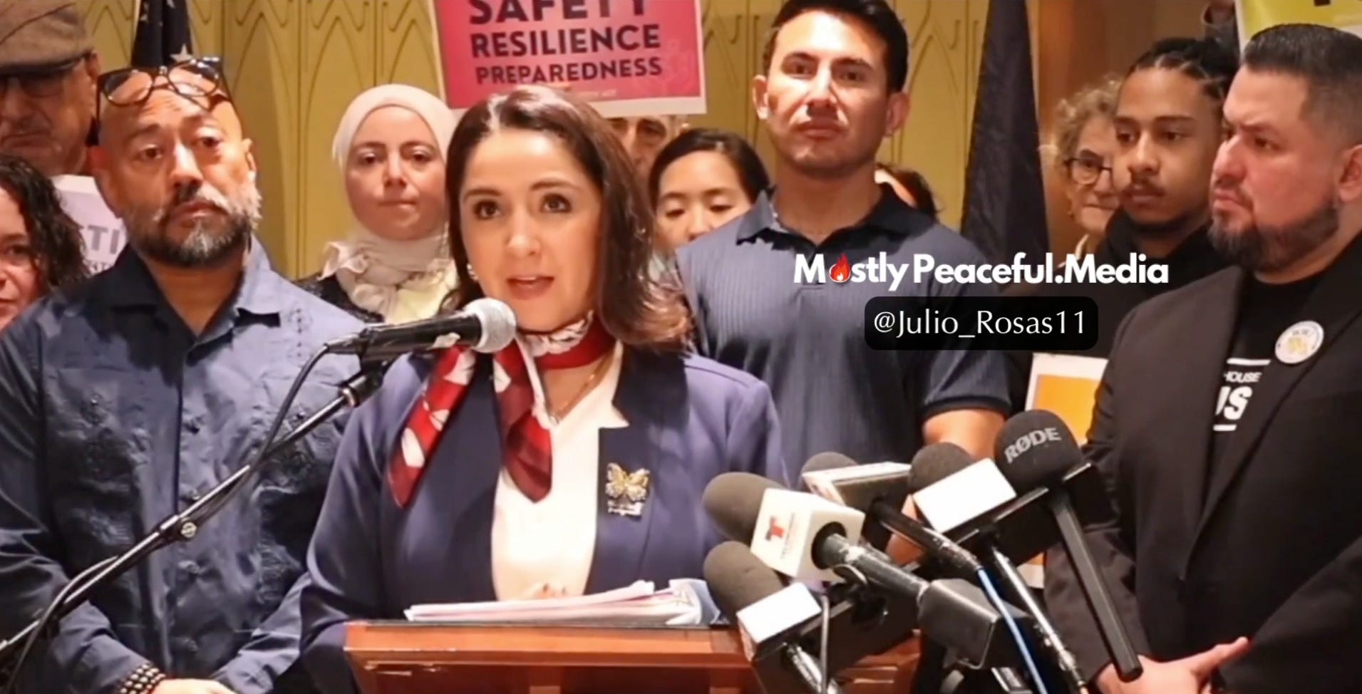 Anchor Baby Democrat reaffirms who she REALLY serves (Its not Americans)