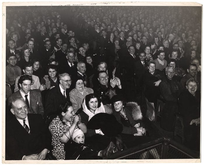 Movie theater audience | 1International Center of Photography