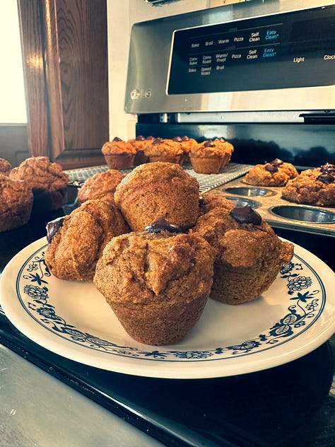 Pumpkin Ginger Muffins