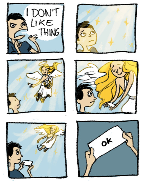 "I don't like thing" webcomic