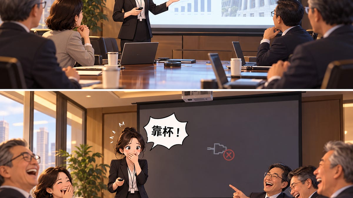 我在銀行客戶高層面前爆粗口，結果反而聊開了