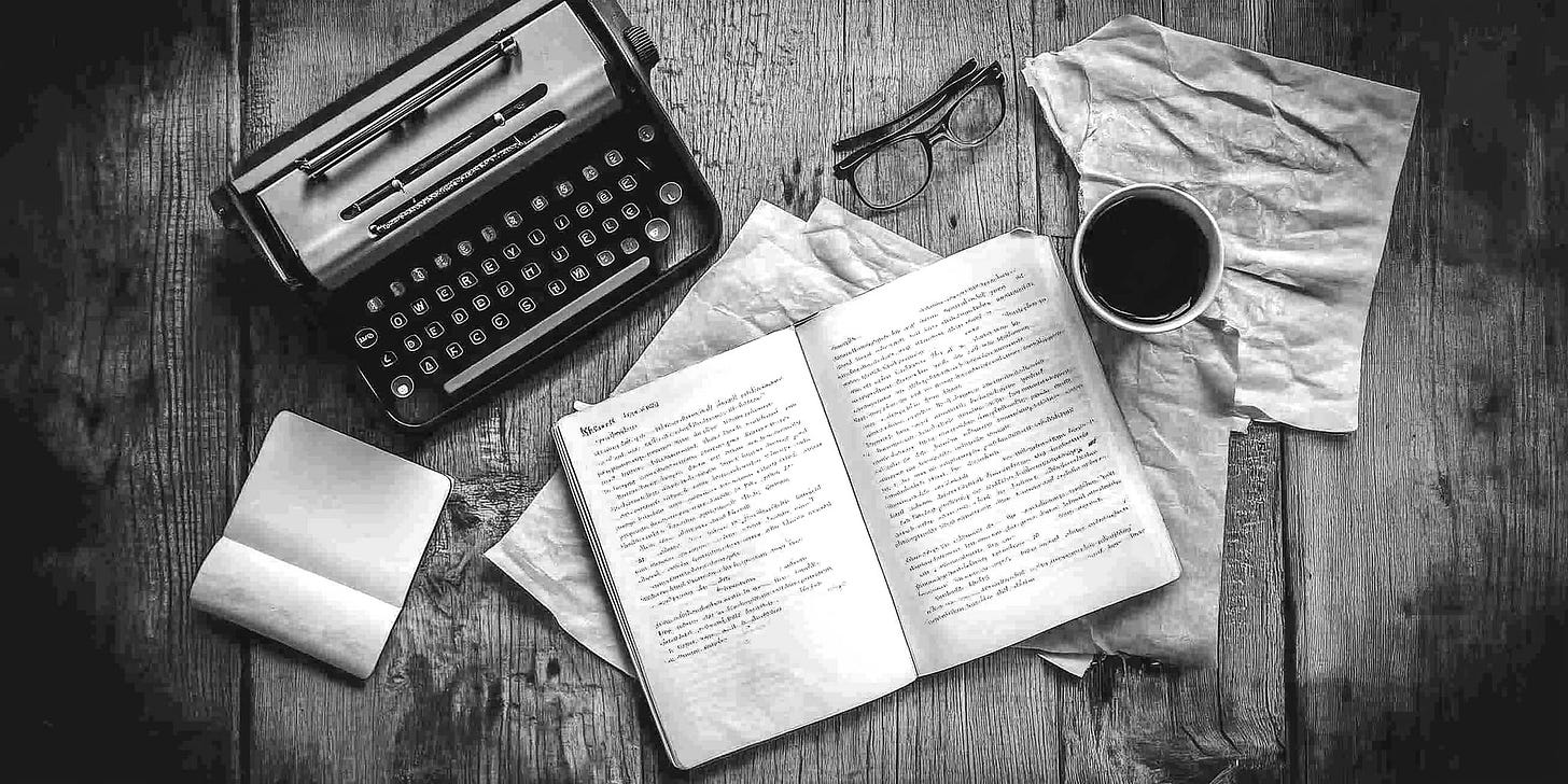 A desk with the tools to create real content