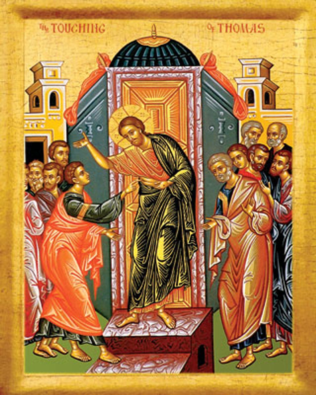 Icon of the Touching of Thomas - 20th c. - (11L02)