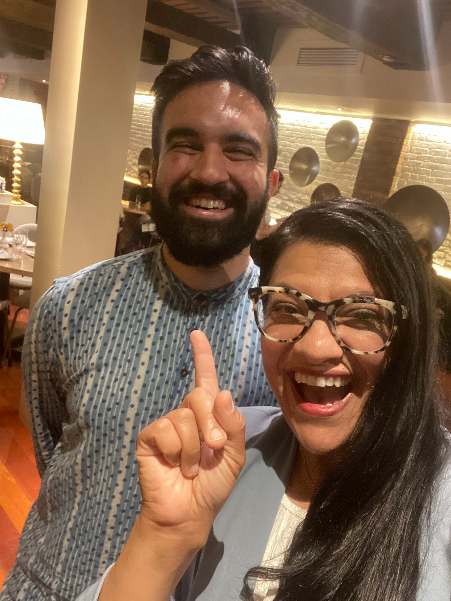 Zohran Kwame Mamdani on X: "It was an honor to meet @RashidaTlaib this  summer. She inspires me + so many others with her unflinching fight for  human rights with no exceptions. Where