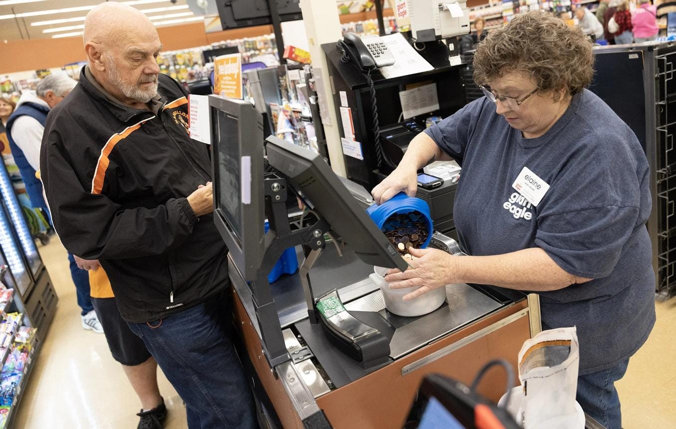 Goodbye, pennies. Legislators want Ohio to round cash payments