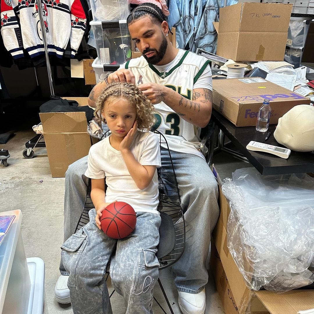 Drake Has Adorable Conversation With His "Cash" Son Adonis