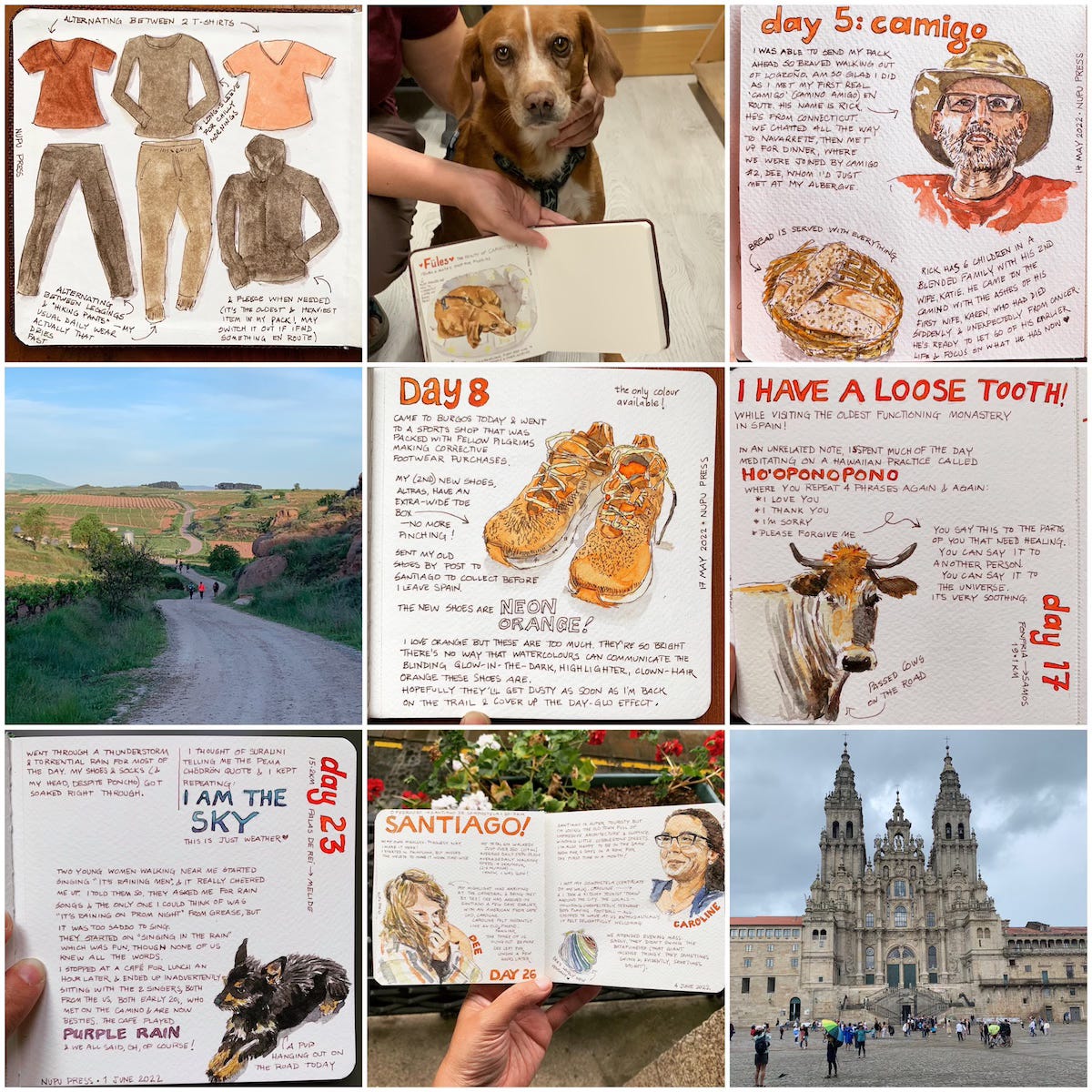 nupu–press–camino–diary–2022
