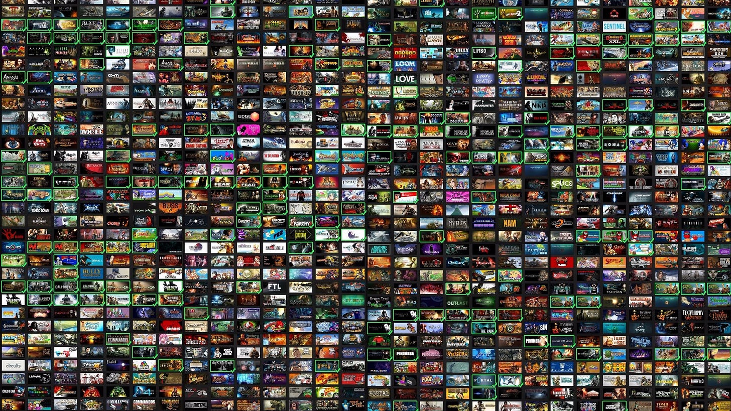 Meet the man trying to finish all the Steam games | Eurogamer.net