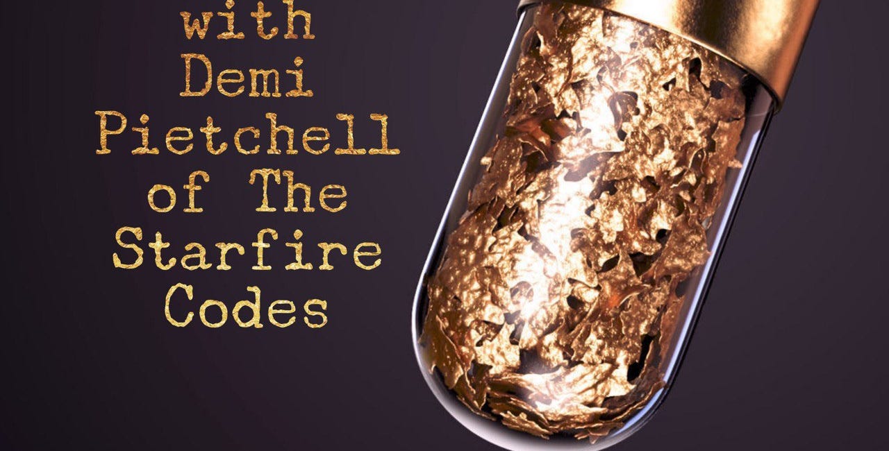 Podcast: Amy and Mere of the Gold Pill Pod Interview Demi Pietchell of The Starfire Codes