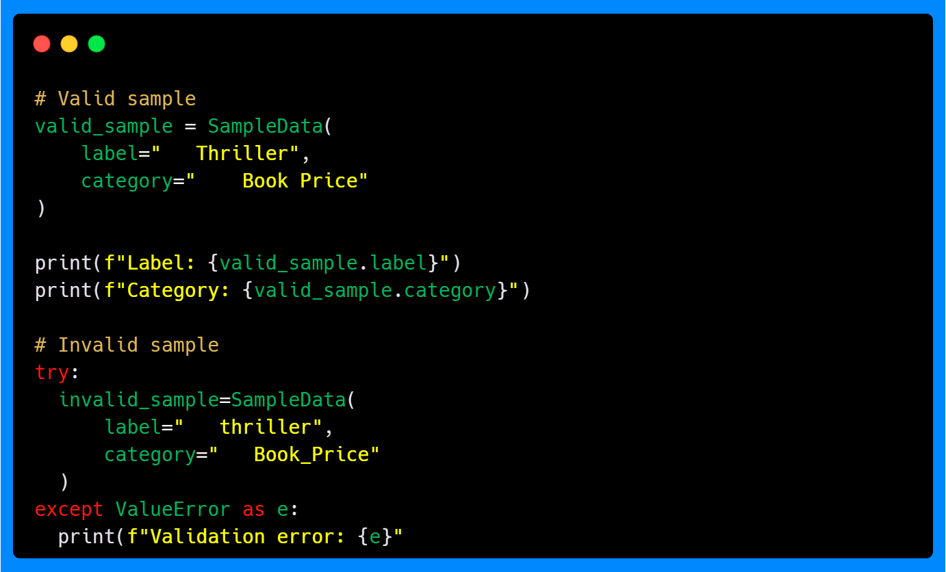 Field Validation (After Mode) Error Handling Field Validation (After Mode) Error Handling