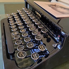 T S Eliot's desk has a new, working typewriter