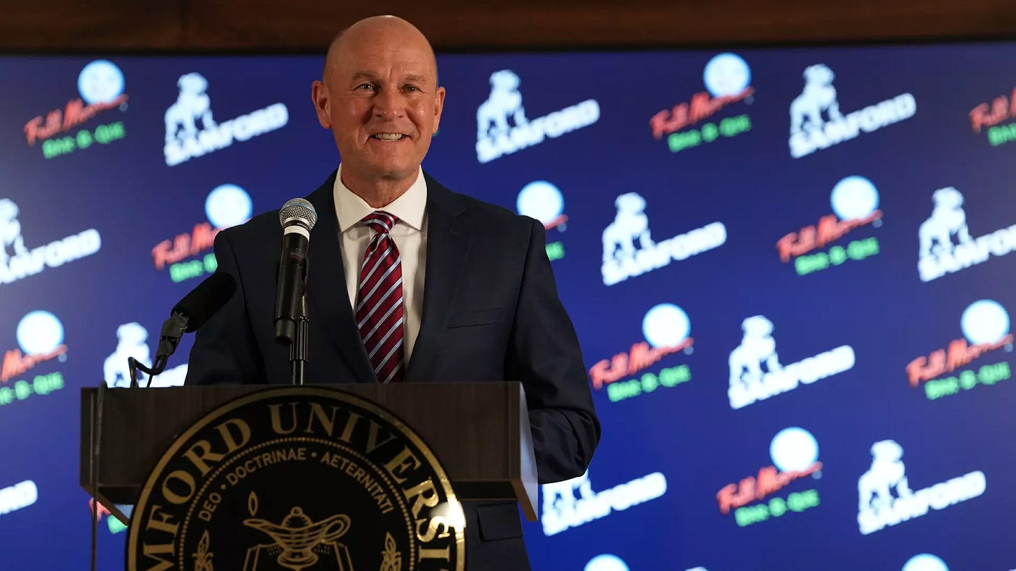 Acuff Introduced as Samford Men's Basketball Head Coach - Samford  University Athletics