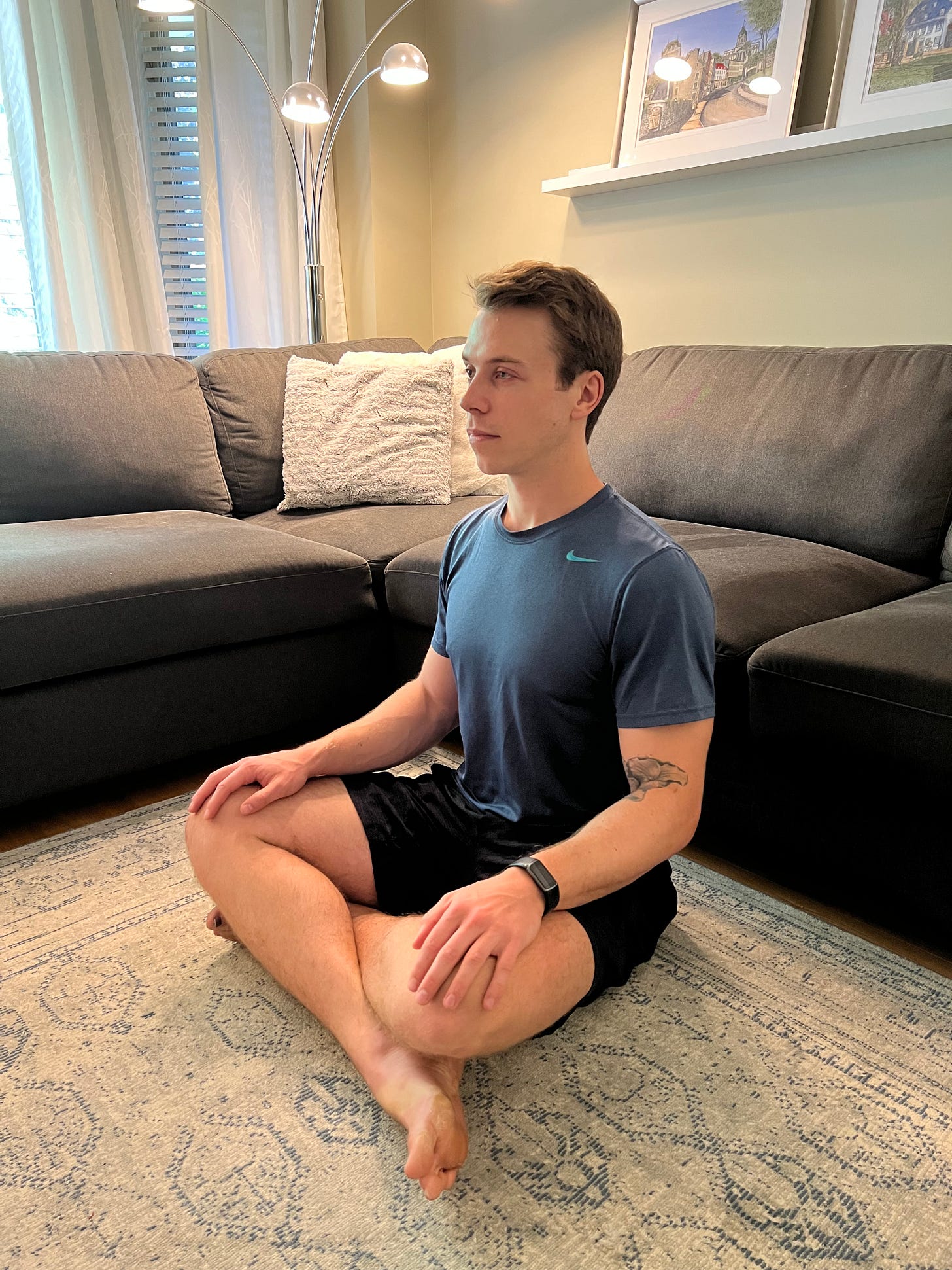 Cross-Legged Sitting Cross-Legged Sitting