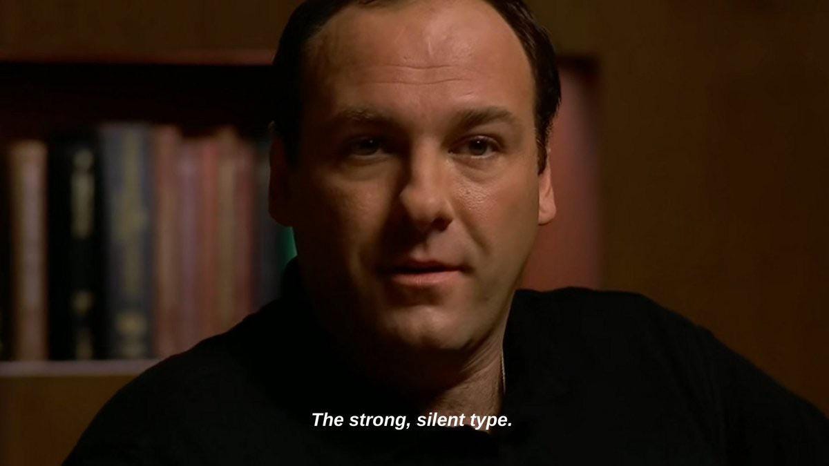 Tony Soprano — There was an American. : r/CirclejerkSopranos