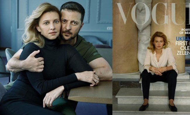 Zelenskyy, his wife shoot for Vogue amid war; see pics | Deccan Herald
