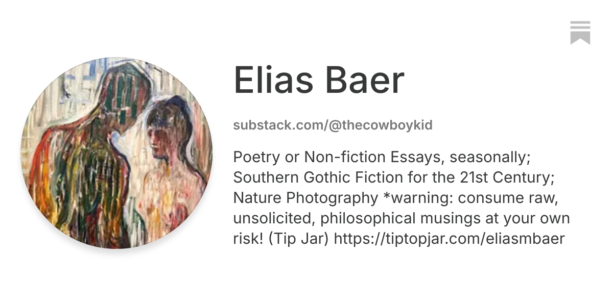 Elias Baer | Substack
