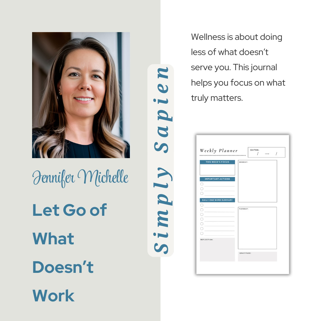 Simply sapien weekly planner
