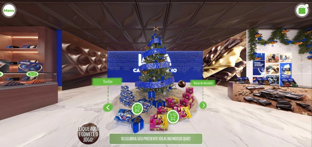 Lacta' virtual store.