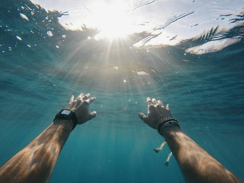 Underwater