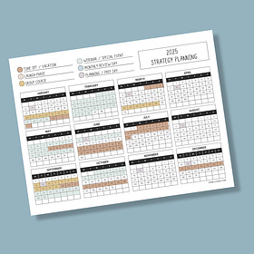 3 (Free!) Printable Calendars for 2025 🗓️
