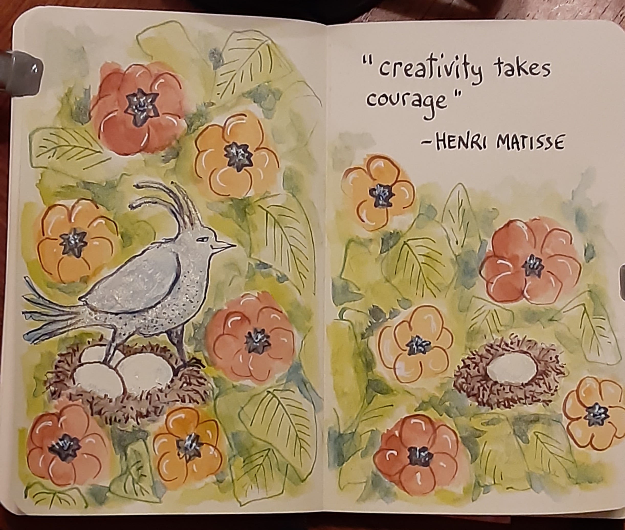 Real imaginary flowers - by Sue Clancy - A.M. Sketching