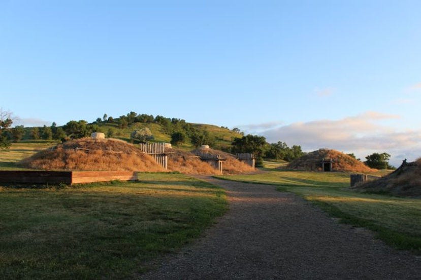 On-a-Slant Village, Fort Abraham Lincoln State Park