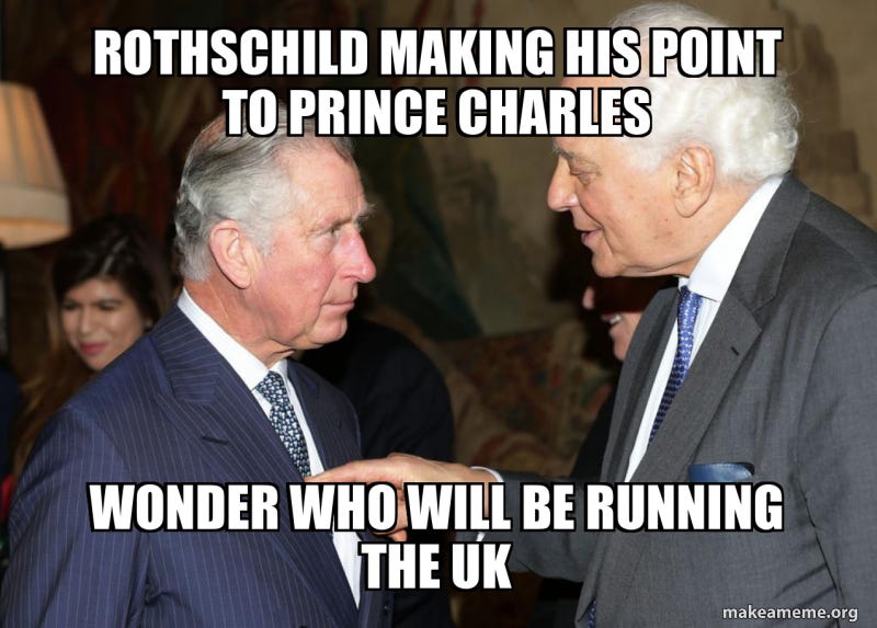 Rothschild making his point to Prince Charles Wonder who will be ... Rothschild making his point to Prince Charles Wonder who will be ...