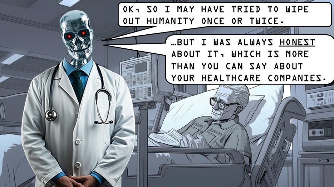 A doctor with a skeleton mask

Description automatically generated