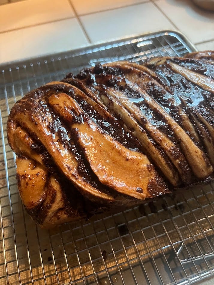 Chocolate Babka Loaf - by Laila - The Early Risers