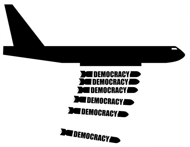 "Democracy Bomber" Poster for Sale by TheContactor | Redbubble "Democracy Bomber" Poster for Sale by TheContactor | Redbubble