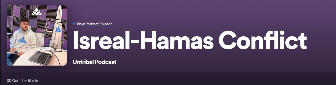 So, I was on Untribal Podcast...