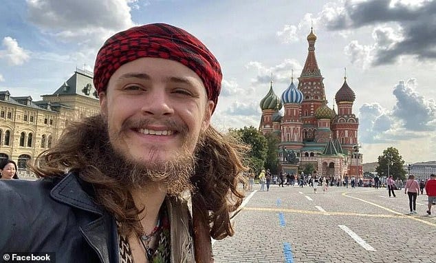 Michael Gloss, 21, was killed in the war in April last year, but details of the story have only emerged now after an investigation by Russian independent news outlet iStories