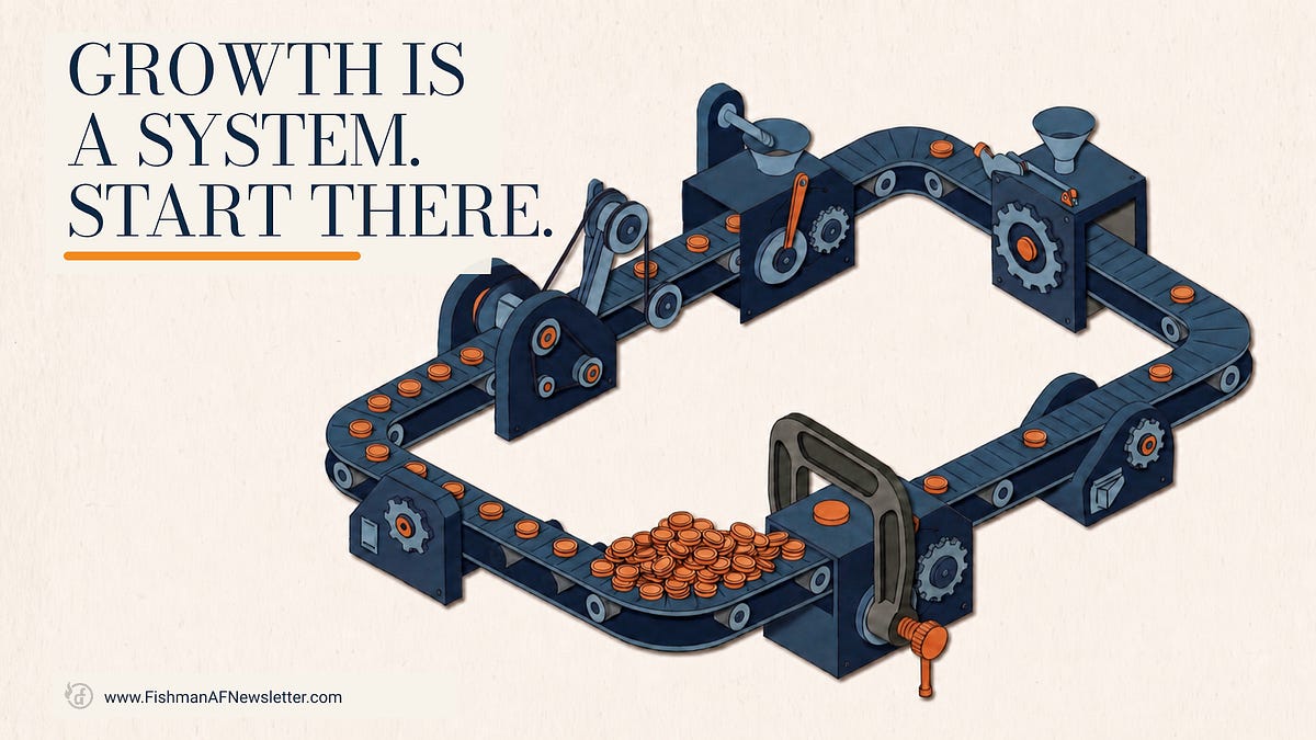 Growth Is a System. Start There (15 minute read)