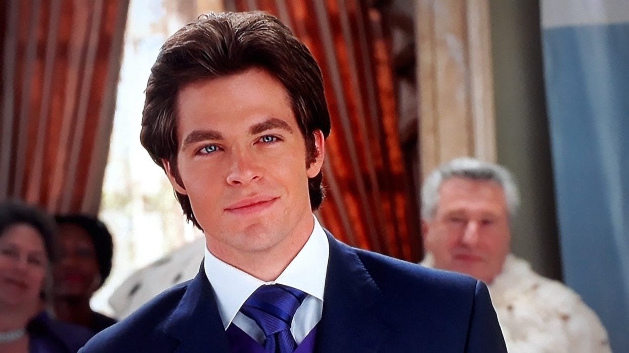 Trope Rec Tuesday: Chris Pine Rom Coms and Romance Novel Pairings!