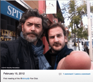 Tim Omundsun tweets a selfie w Richard Tim Omundsun tweets a selfie w Richard