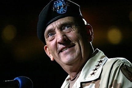Photograph of General Tommy Franks in His Army Uniform Photograph of General Tommy Franks in His Army Uniform