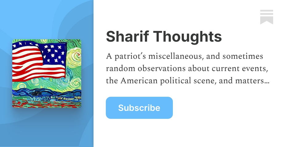 Sharif Thoughts | Substack