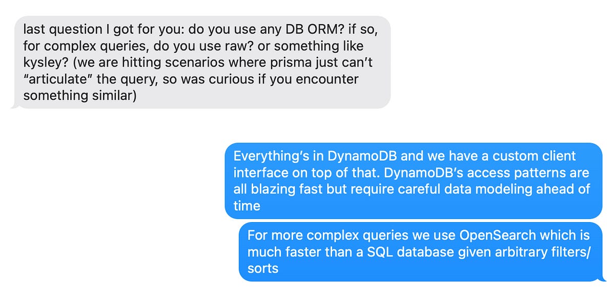 Write your own database clients