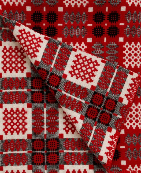 The Welsh Blanket - by Helen Rees Leahy - Woven in History