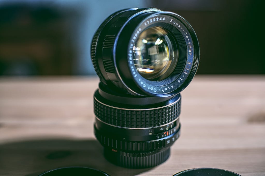 Comparing 2 Takumar 55mm Lenses - by Richard