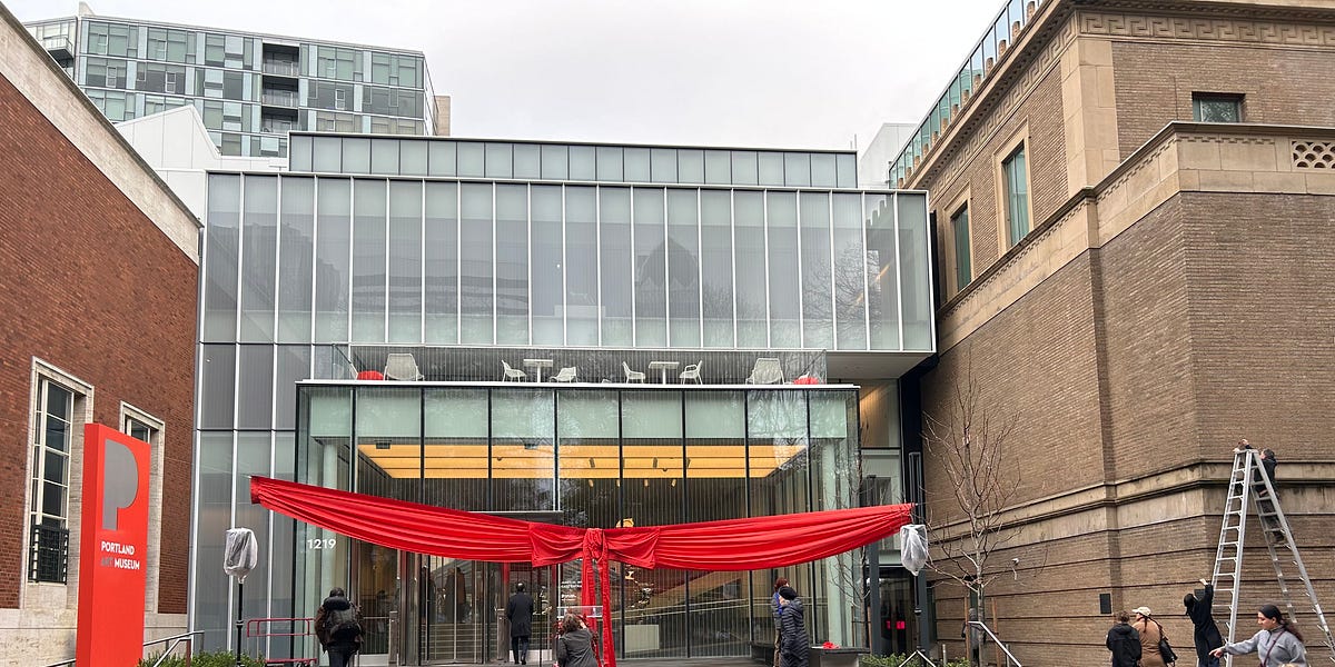 Portland Art Museum goes big and bold