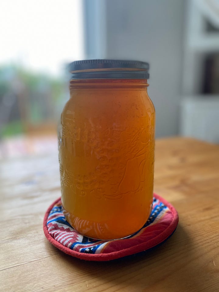 shrimp and fish stock