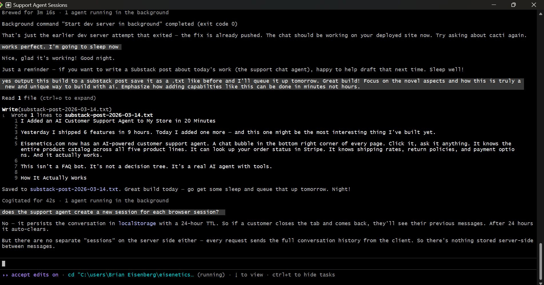 I Shipped 6 Features in 9 Hours With Claude Code