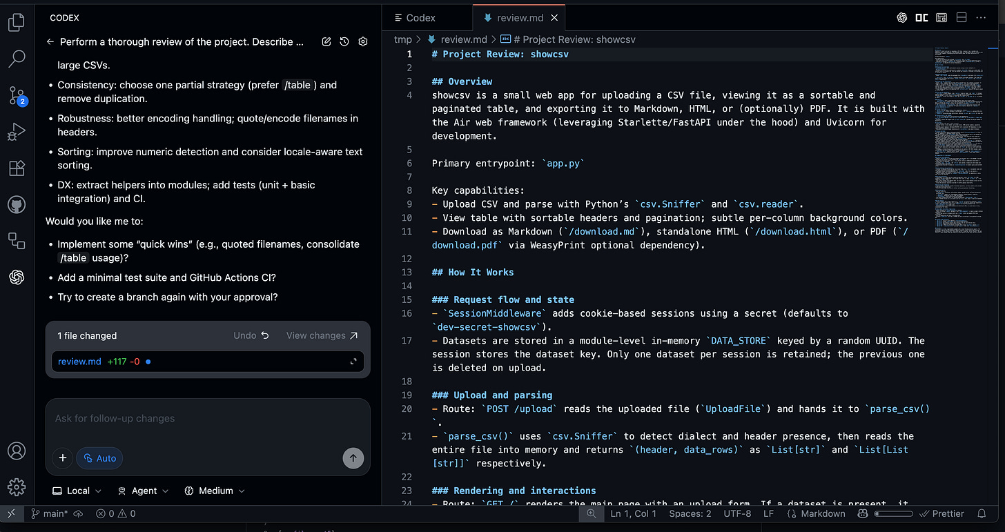 Codex Visual Workflow Tools Codex CLI Tool Review - by Eleanor Berger